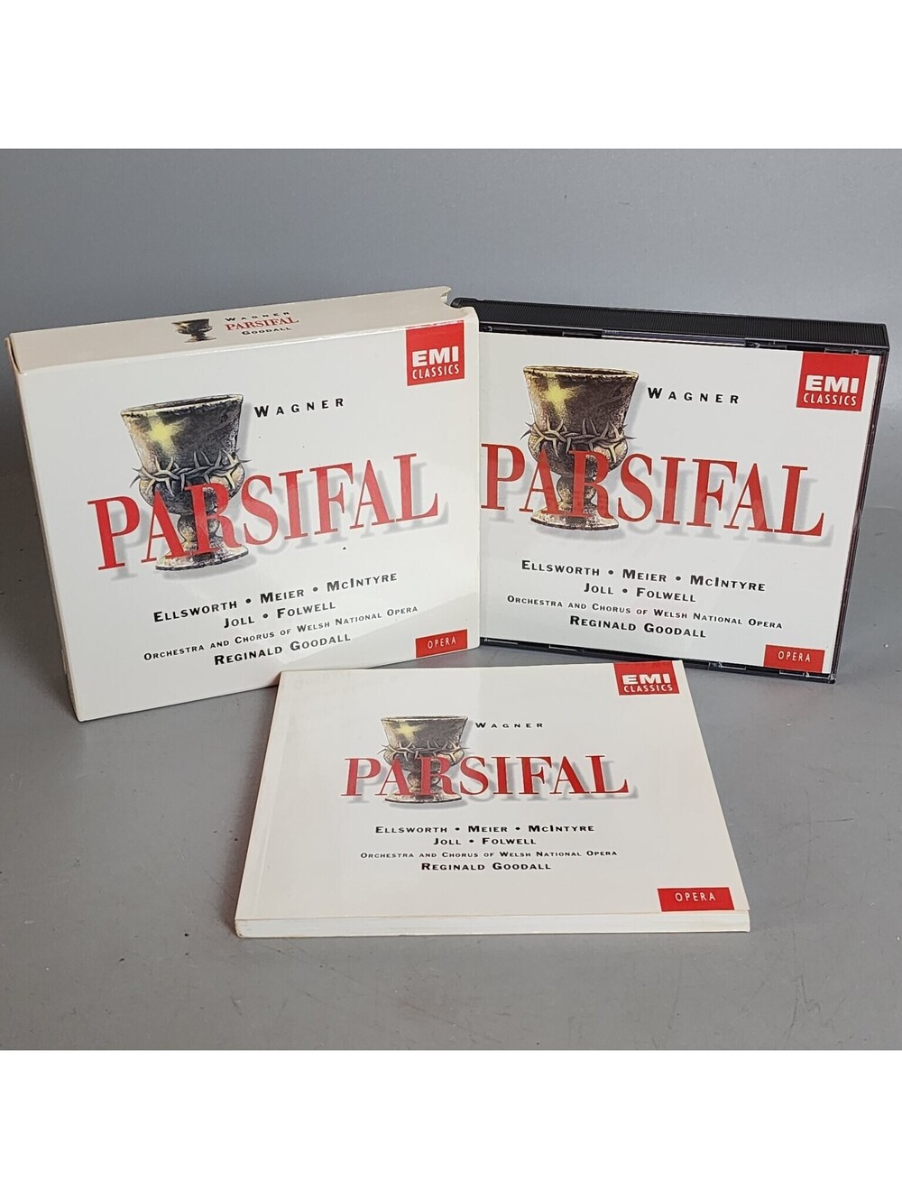 Richard Wagner - Parsifal (4-CD Box Set) - EMI Classics Opera Reginald Goodall
